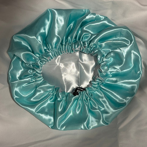 Satin Bonnet - Blue